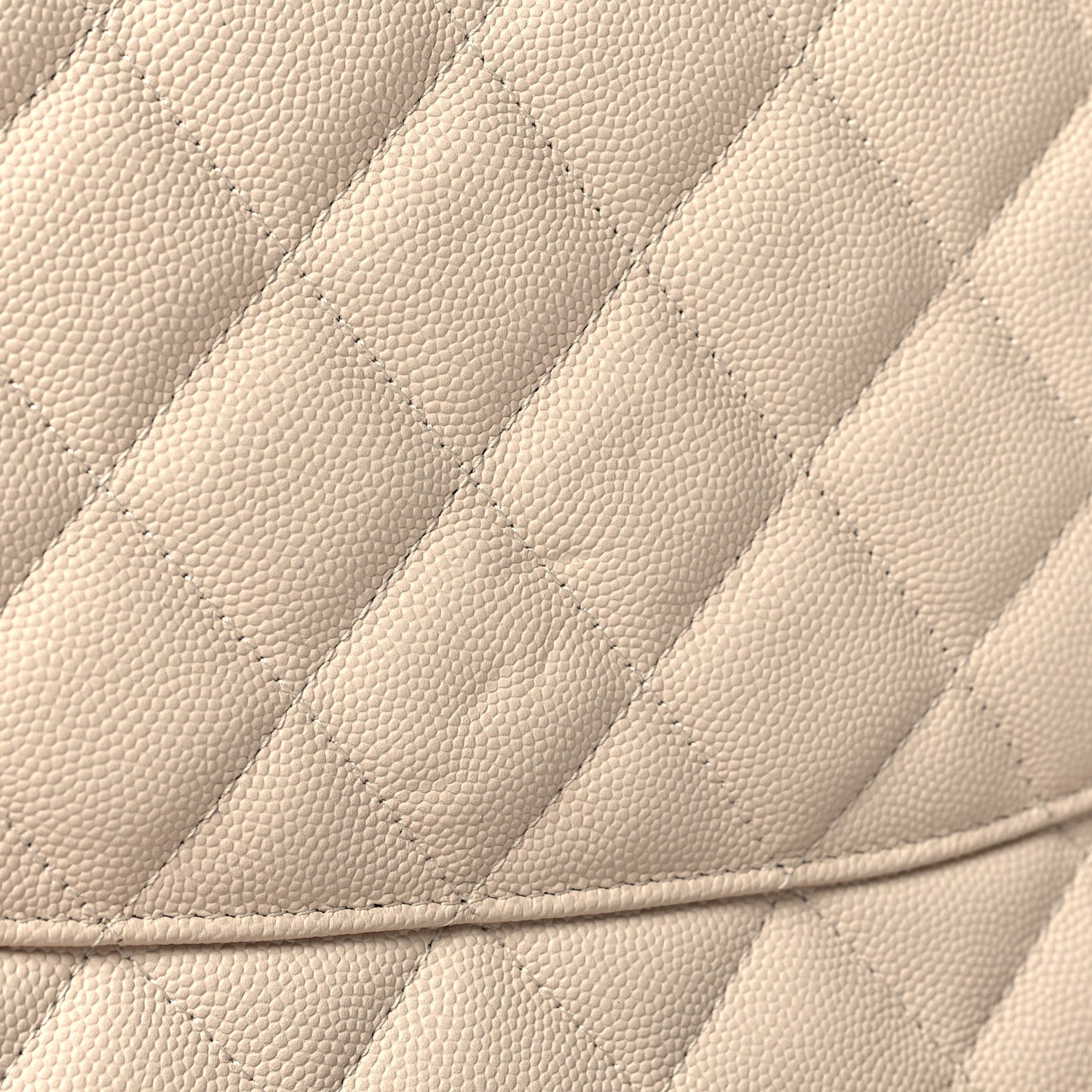 Chanel Caviar Quilted Jumbo Double Flap Light Beige 12 of 13