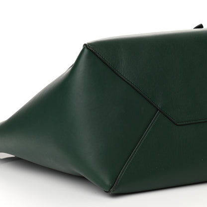 Celine Smooth Calfskin Small Belt Cabas Phantom Dark Green 8 of 9
