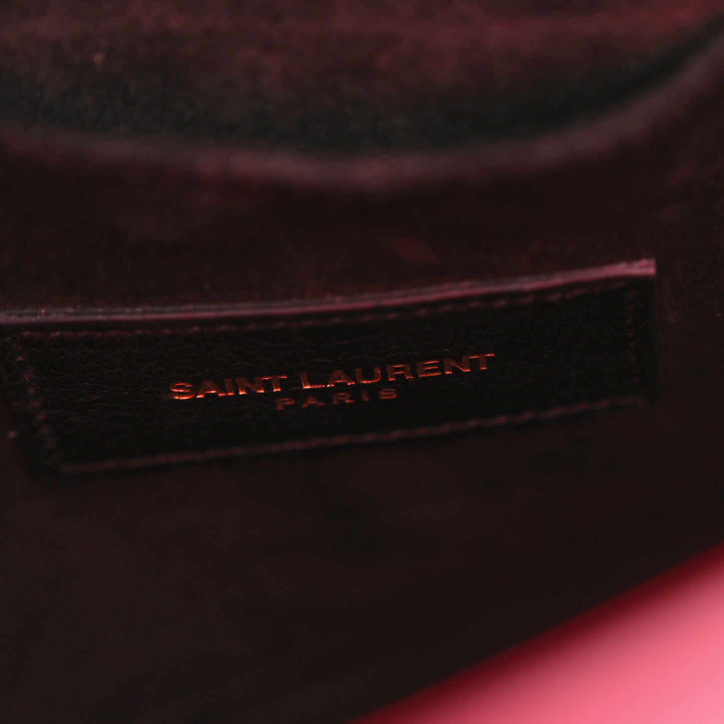 Calfskin Nano Sac De Jour Fluo Pink