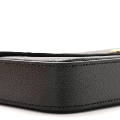 Louis Vuitton Empreinte Pochette Felicie Chain Wallet Black 9 of 11