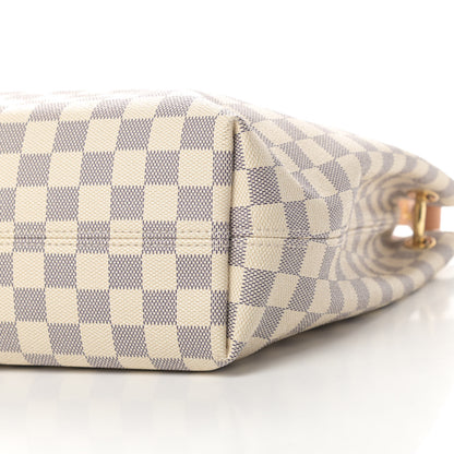 Louis Vuitton Damier Azur Graceful PM Rose Ballerine 10 of 11