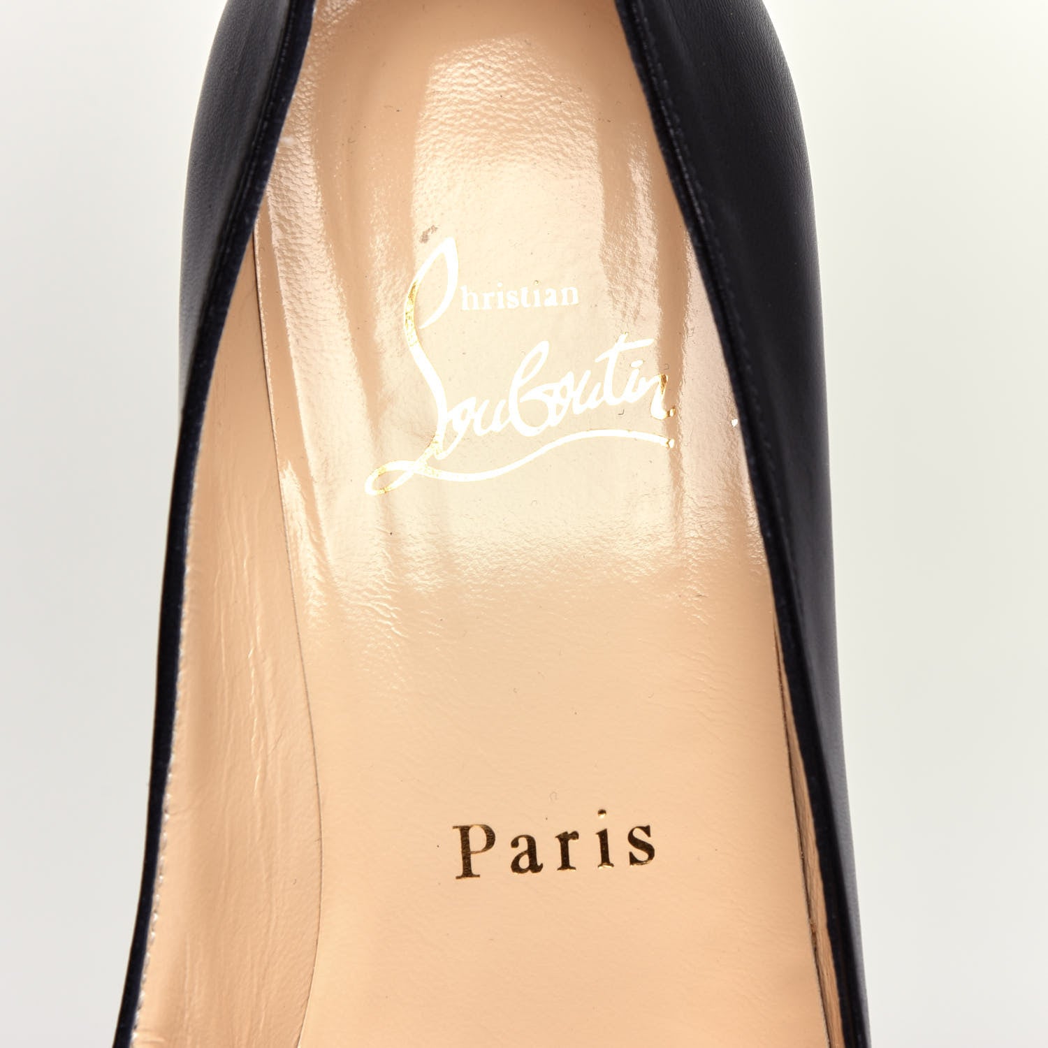 Christian Louboutin Shiny Nappa Simple 70 Pumps 36.5 Black 8 of 9