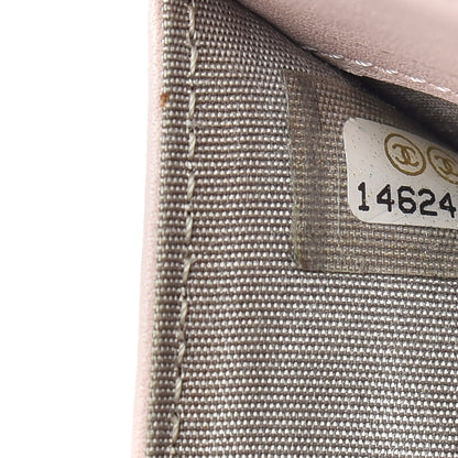 Chanel Caviar Sevruga French Compact Wallet Light Pink 7 of 7