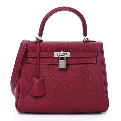 Hermes Togo Kelly Retourne 25 Rubis 1 of 9