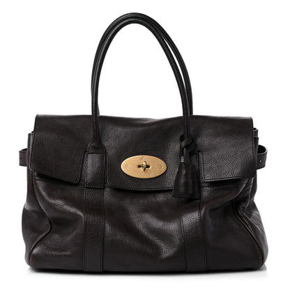 Mulberry Natural Vegetable Tanned Bayswater Chocolate 1 of 17