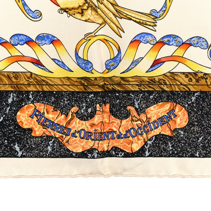 Hermes Silk Pierres d'Orient et d'Occident Scarf 90 3 of 4
