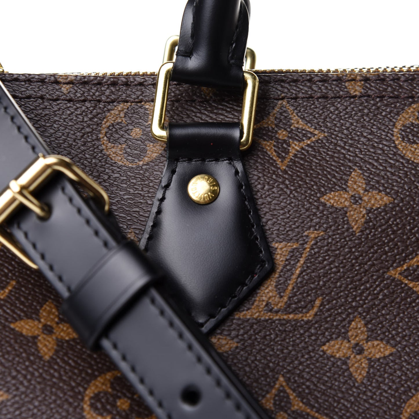 Monogram My World Tour Speedy Bandouliere 30 Black