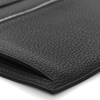 Hermes Togo Backpocket Pouch 30 Black 8 of 10