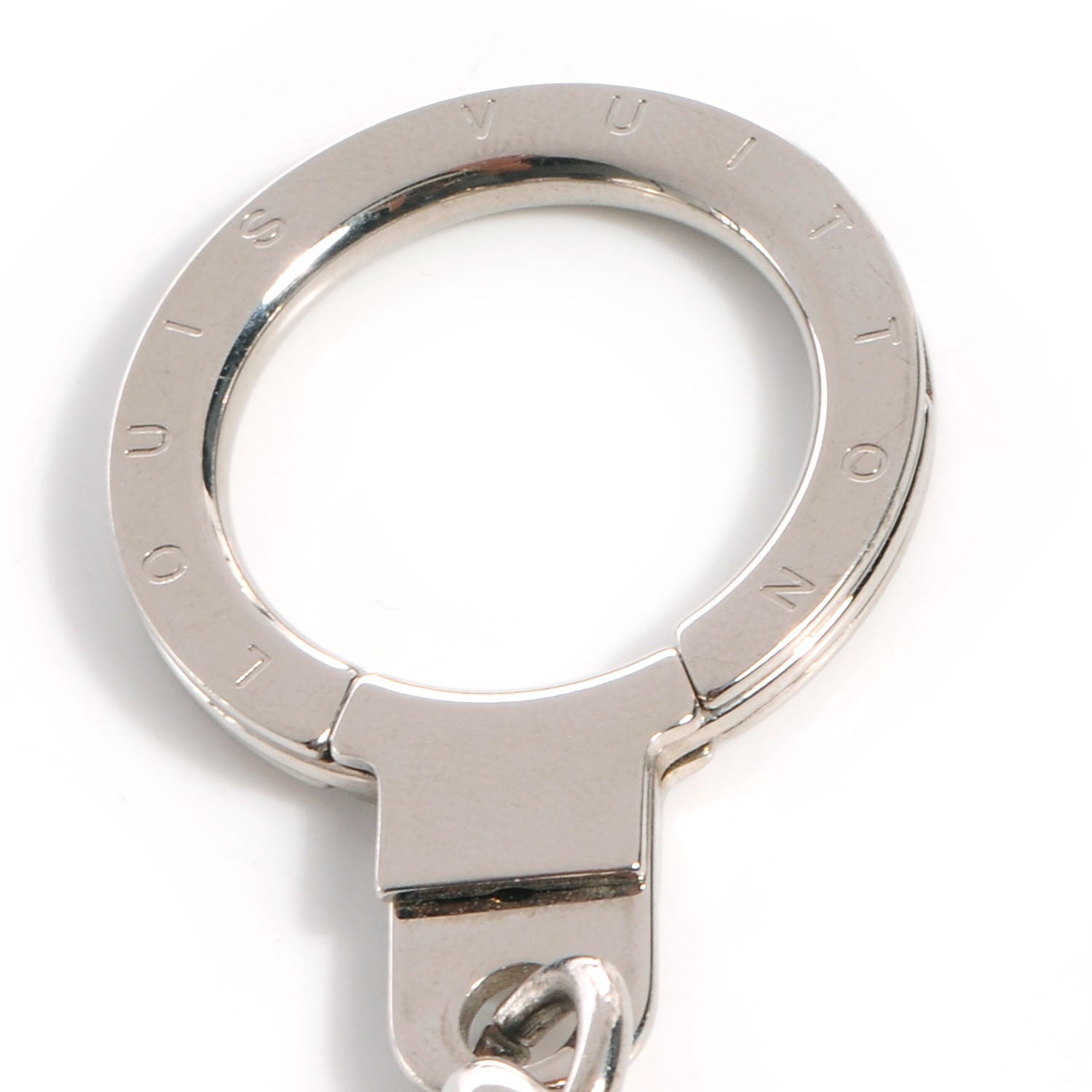 Louis Vuitton Metal Mens XL Key Chain Silver 4 of 5