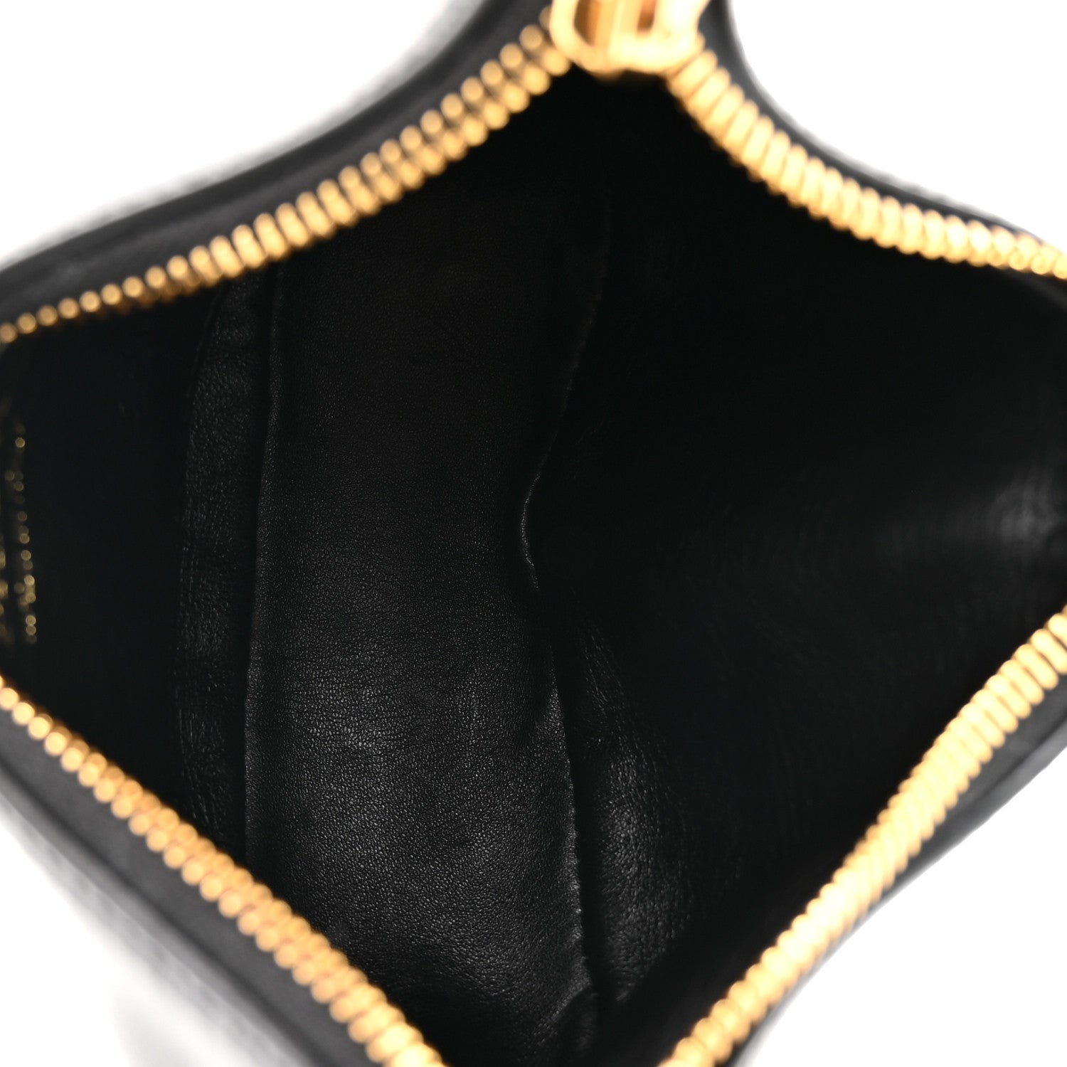 Prada Soft Calfskin Mini Arque Shoulder Bag Black 5 of 9