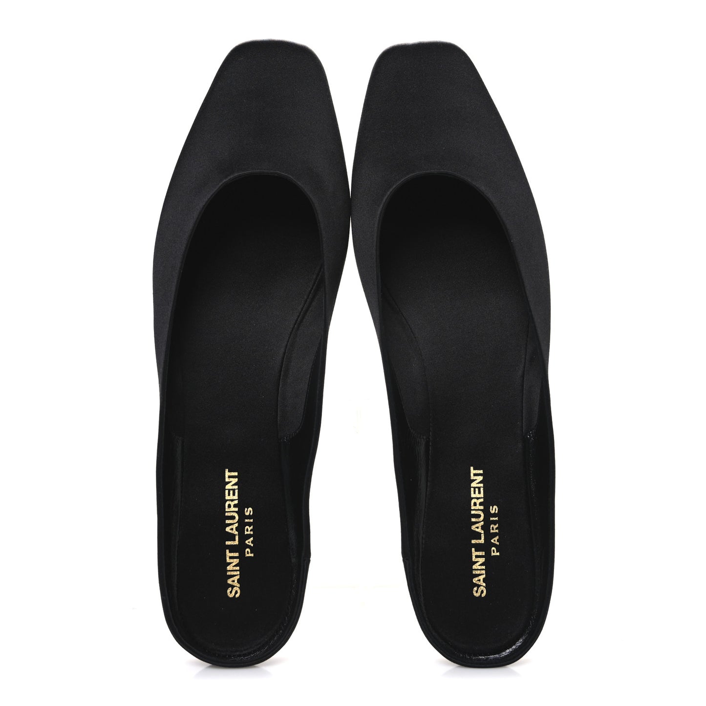 Crepe Satin Lido Slip On Mule 41.5 Black