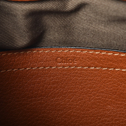 Chloe Calfskin Medium Marcie Round Crossbody Bag Tan 6 of 8