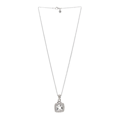 John Hardy Sterling Silver White Topaz Batu Klasik Pendant Necklace 3 of 6