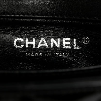 Chanel Patent Calfskin Quilted Extra Mini Rectangular Flap Black 6 of 10