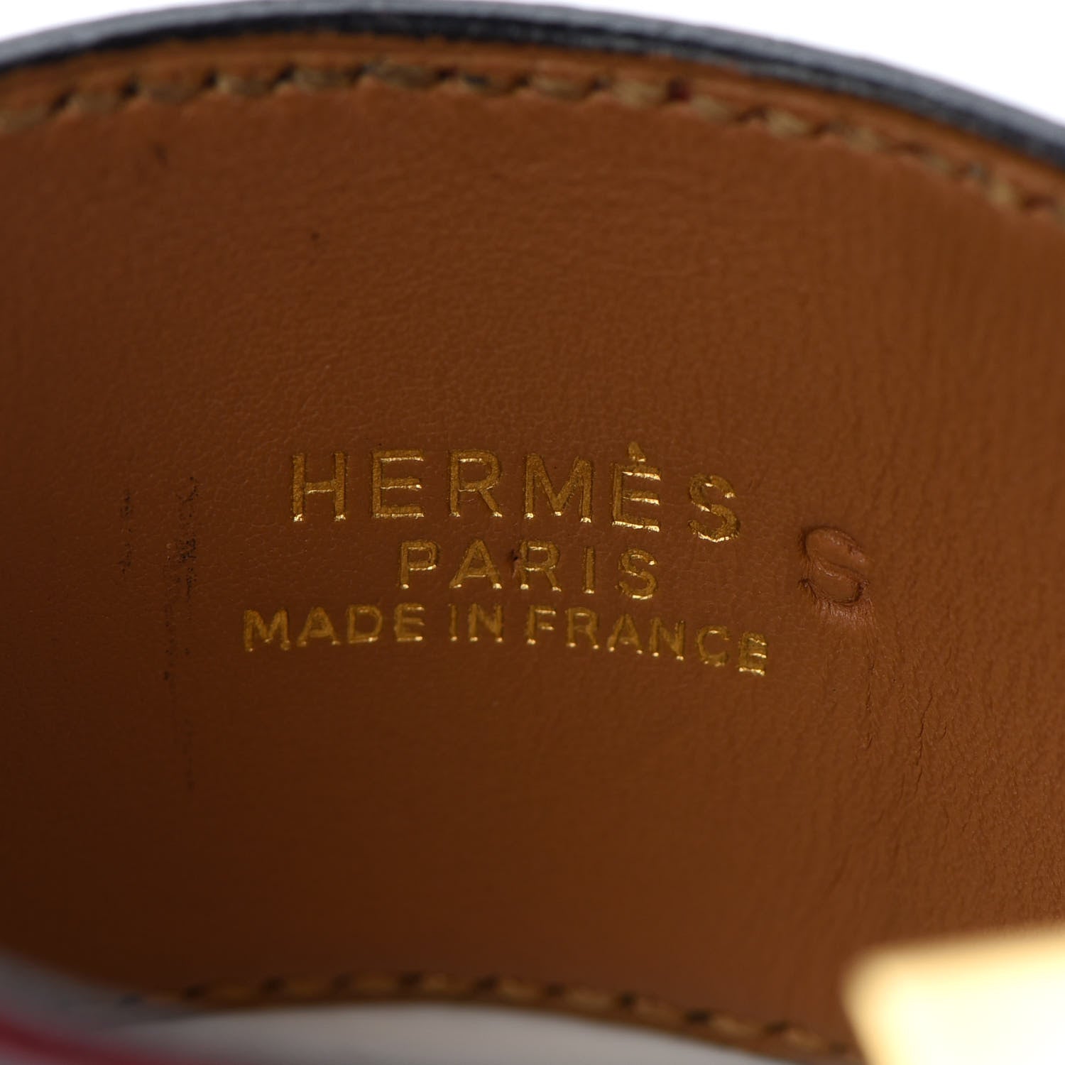 Hermes Lizard Collier De Chien CDC Bracelet S Rouge Vif 4 of 4