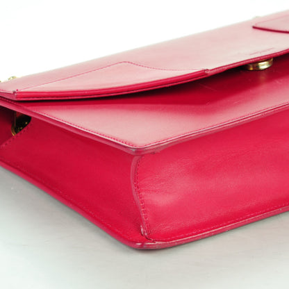 Saint Laurent Calfskin Medium Classic Betty Fuchsia 11 of 12