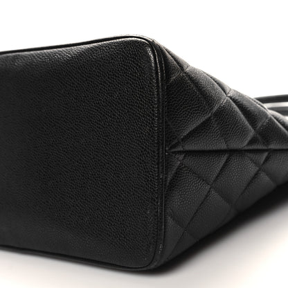 Chanel Caviar Quilted Medallion Tote Black 11 of 12