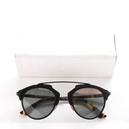 Christian Dior So Real Sunglasses Black Tortoise 8 of 8
