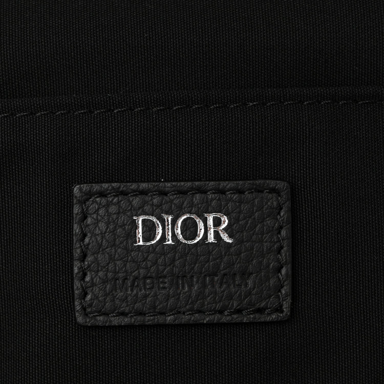 Christian Dior Oblique Calfskin Rider Backpack Black 6 of 10