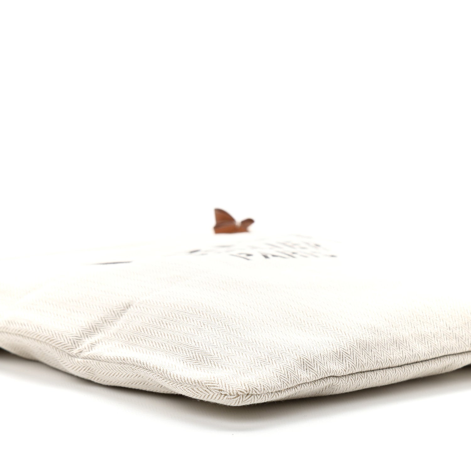Hermes Canvas Swift Aline Grooming Bag Gold 10 of 12
