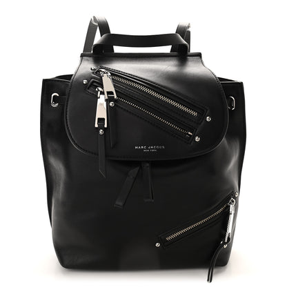 Marc Jacobs Lambskin Mid Zip Backpack Black 1 of 10