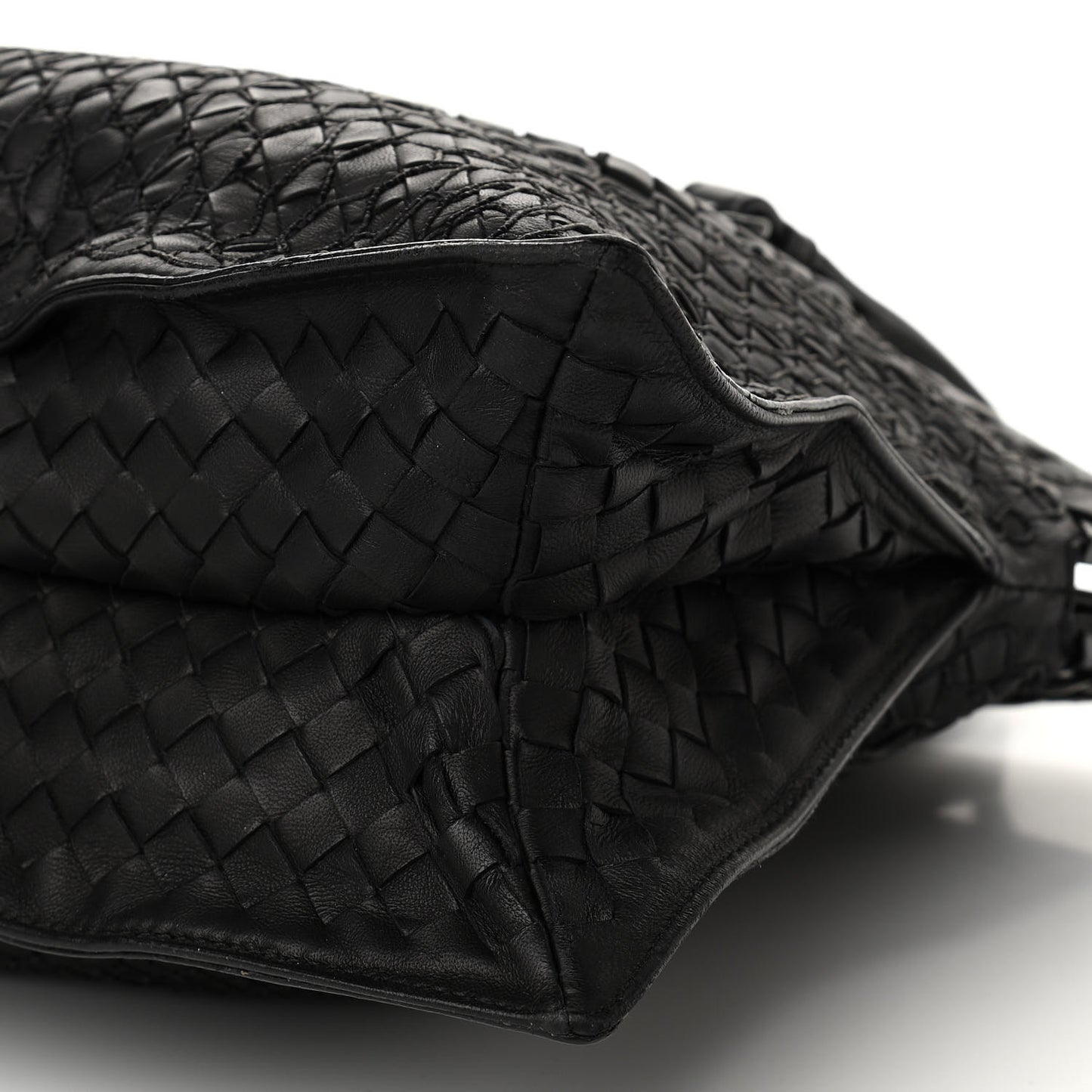 Nappa Intrecciato Tote Black