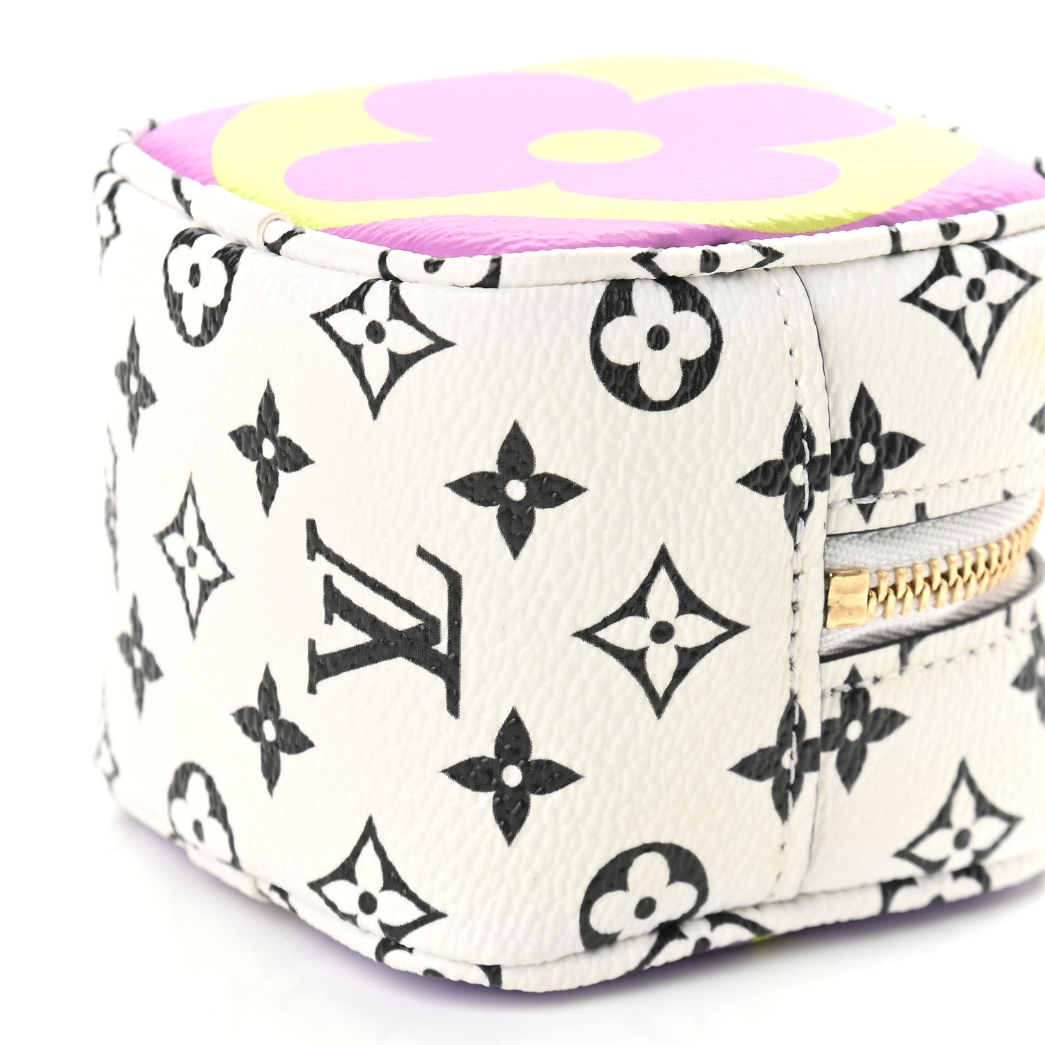 Louis Vuitton Monogram Giant Cube Coin Purse Pink 9 of 11