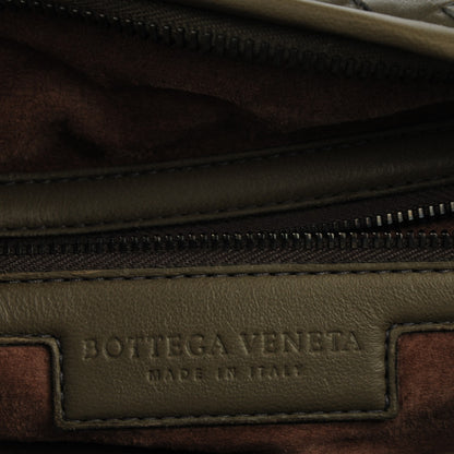 Bottega Veneta Nappa Intrecciato Medium Veneta Hobo Kaki Fondente 7 of 8