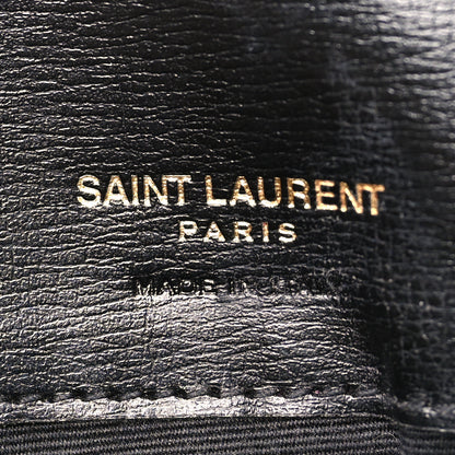 Saint Laurent Smooth Calfskin Monogram Phone Holder Crossbody Black 6 of 12
