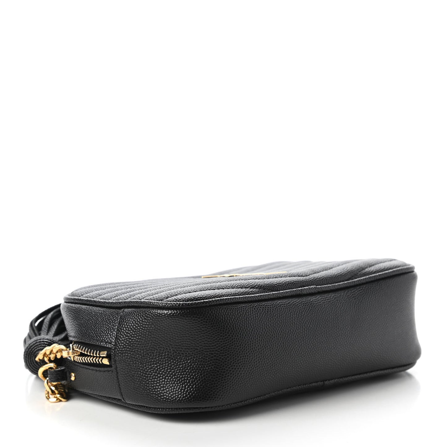 Grain De Poudre Matelasse Monogram Mini Lou Camera Bag Black