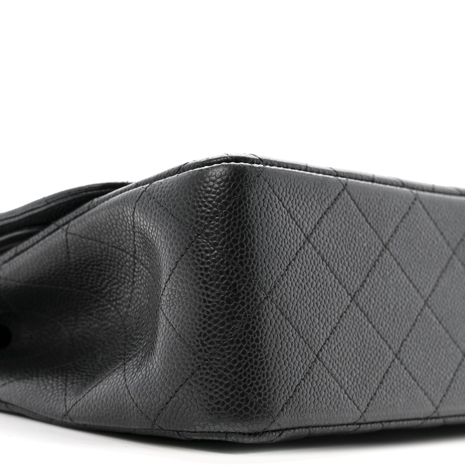 Chanel Caviar Quilted Jumbo Double Flap Black 9 of 17