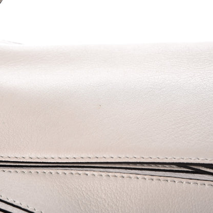 Loewe Calfskin Small Puzzle Bag White 9 of 13