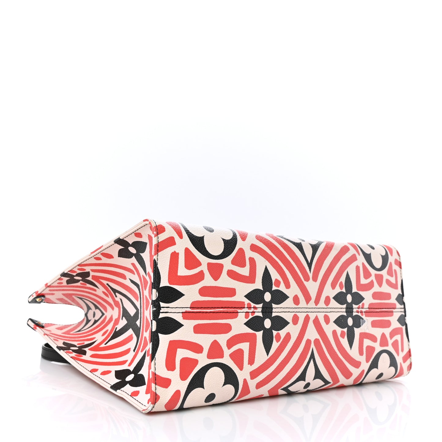 Monogram Giant Crafty Onthego GM Creme Rouge Cream Black