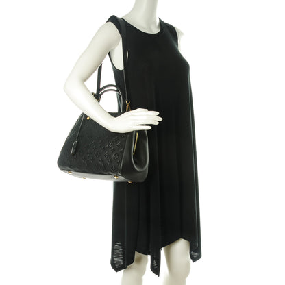 Louis Vuitton Empreinte Montaigne MM Black 2 of 8
