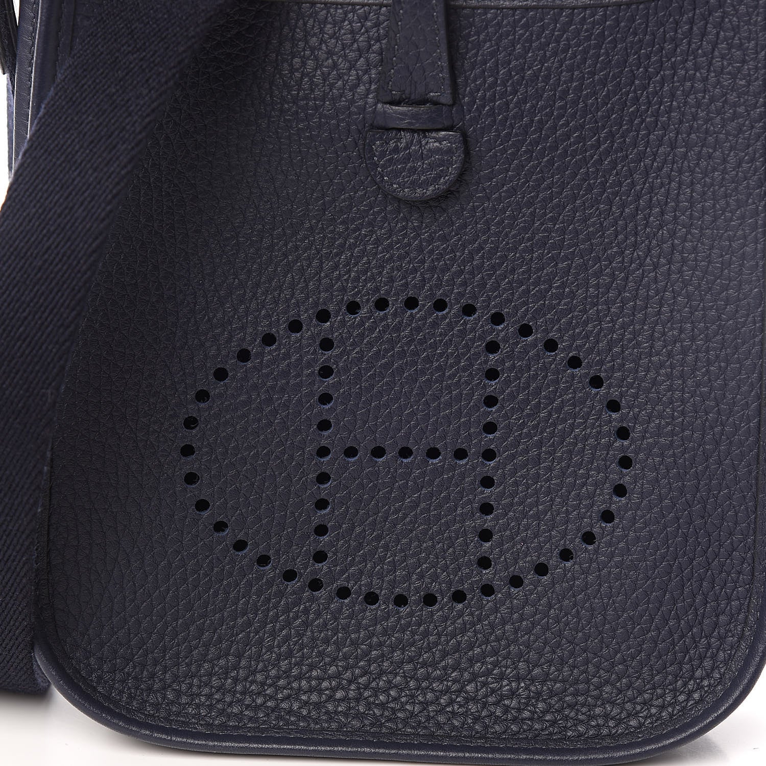 Hermes Taurillon Clemence Evelyne TPM Bleu Nuit 10 of 11