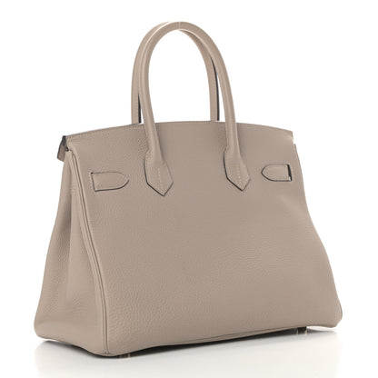 Hermes Togo Birkin 30 Gris Tourterelle 3 of 11