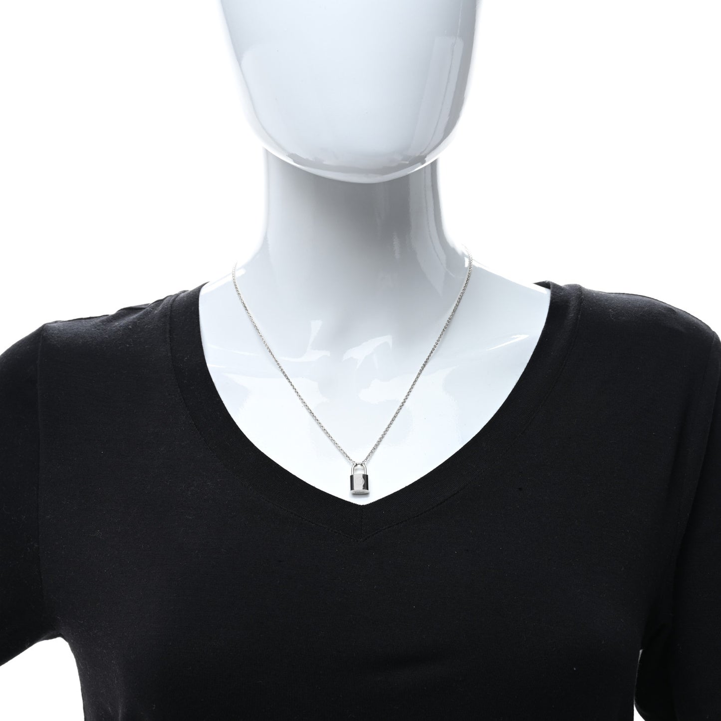 Sterling Silver Lockit Necklace