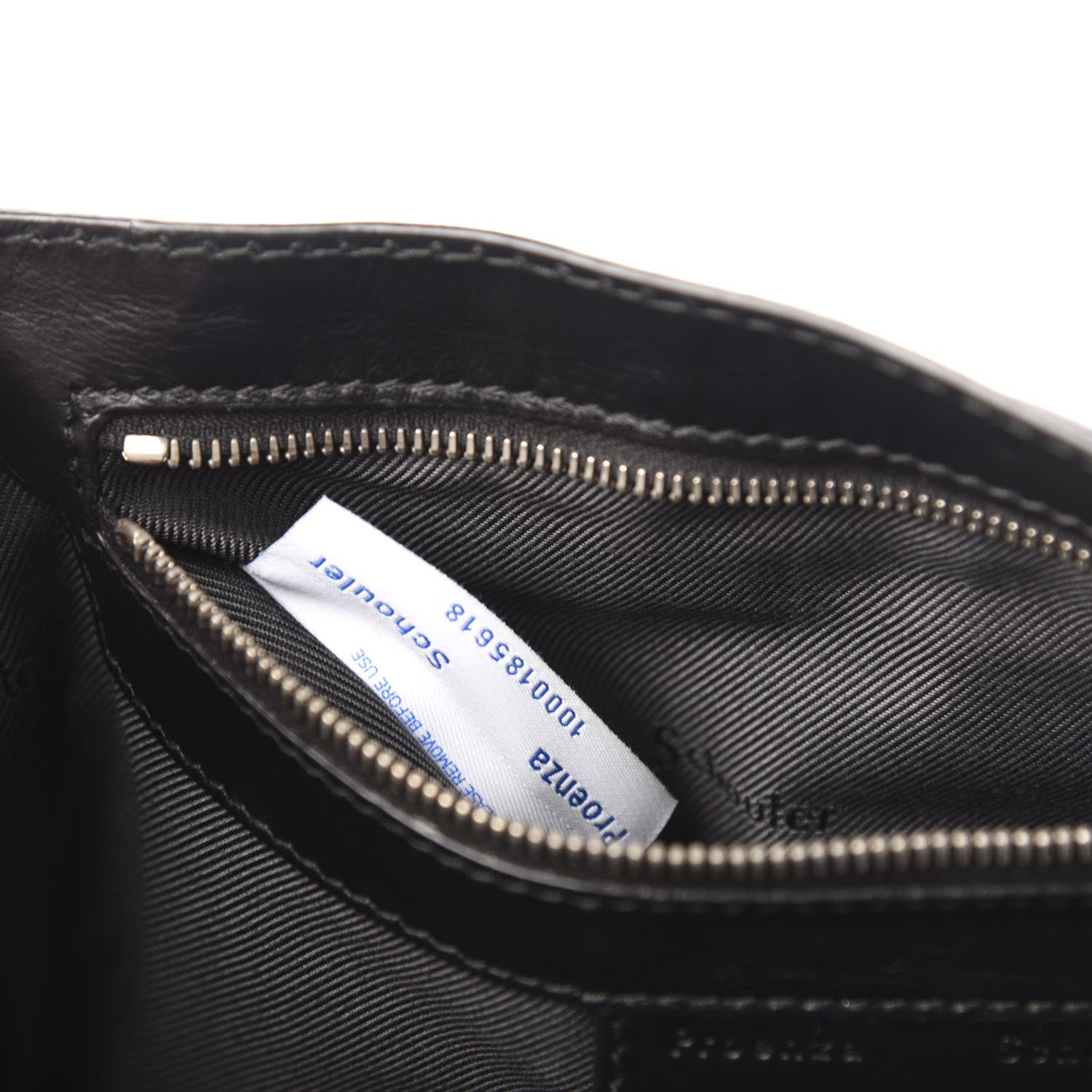 Proenza Schouler Lambskin Medium PS1 Plus Zip Satchel Black 8 of 12