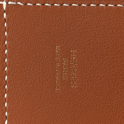 Hermes Swift Epsom Pocket Kelly Shoulder Strap Gold 4 of 8