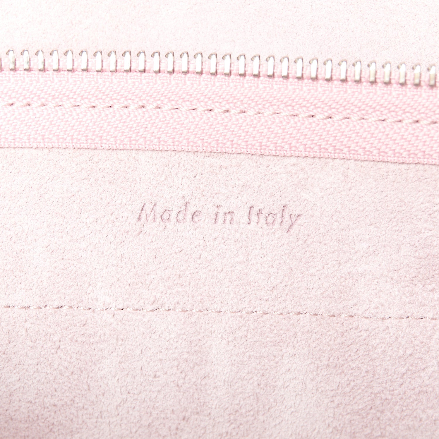 Celine Grained Calfskin Nano Belt Bag Rose Quartz 7 of 10