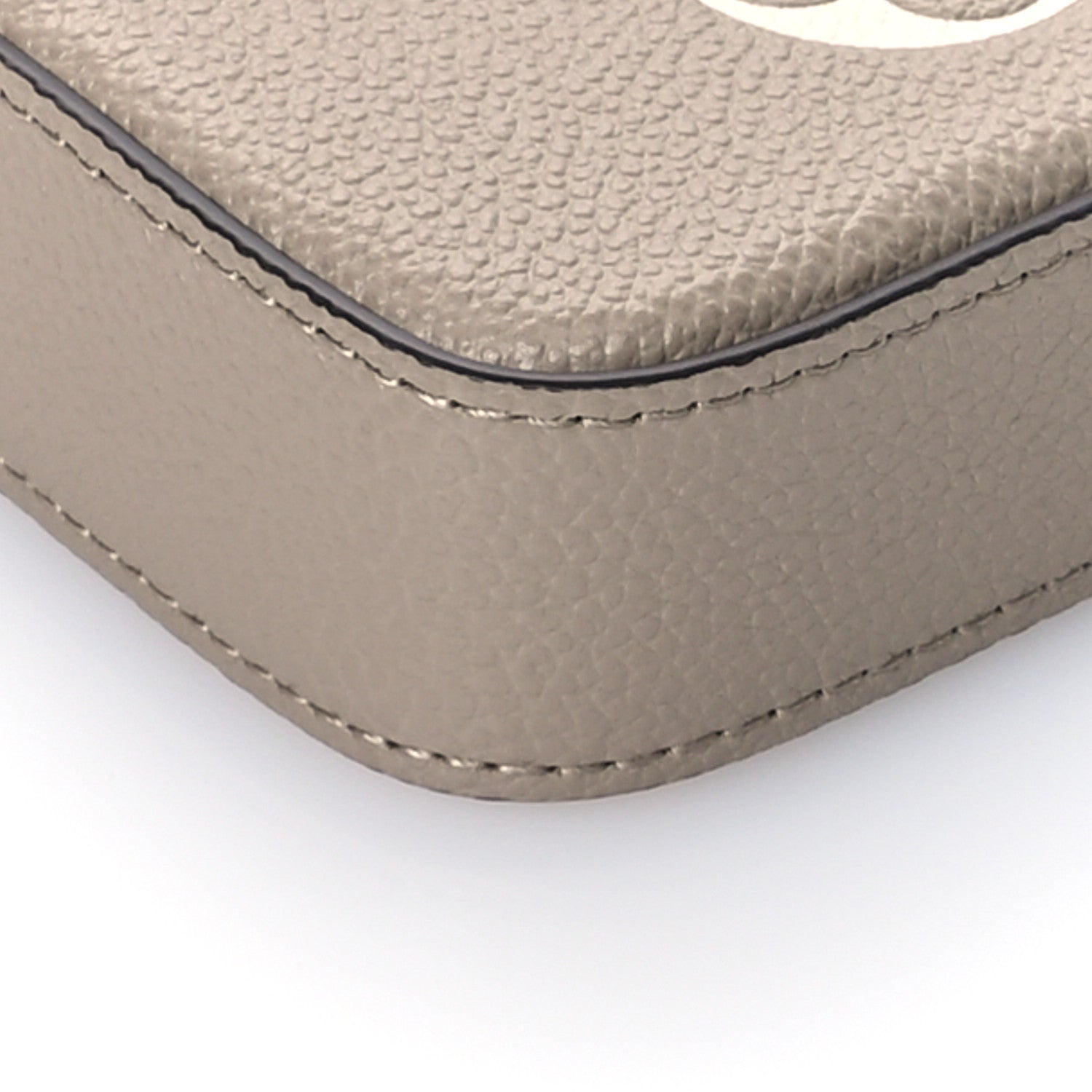 Louis Vuitton Empreinte Monogram Giant Felicie Pochette Tourterelle Creme 8 of 10