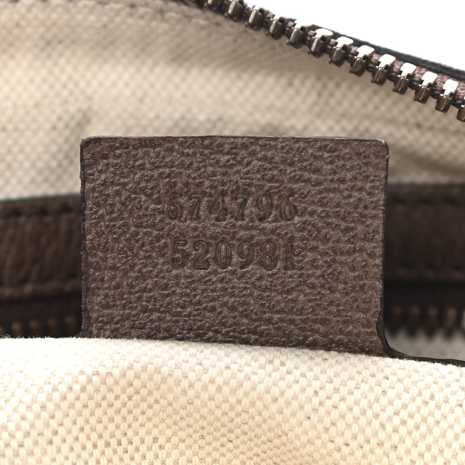 Gucci Soft GG Supreme Monogram Medium Ophidia Belt Bag Dark Brown 7 of 12