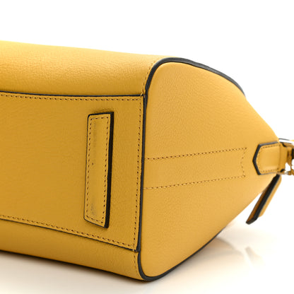 Givenchy Sugar Goatskin Mini Antigona Dark Yellow 9 of 9