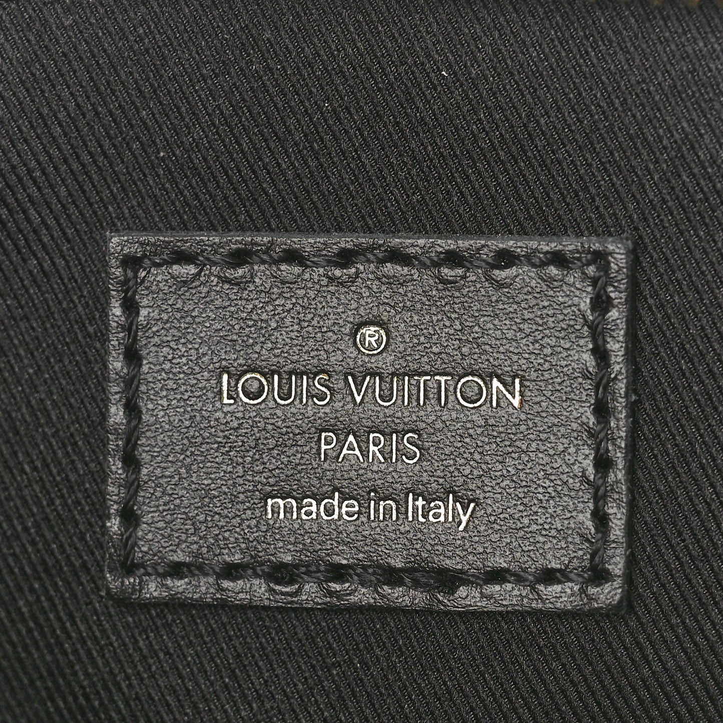 Damier Ebene Odeon Tote MM Black