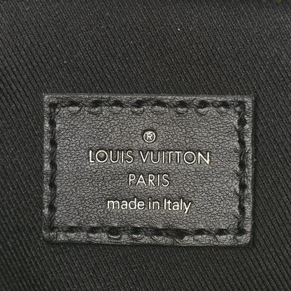 Louis Vuitton Damier Ebene Odeon Tote MM Black 6 of 9