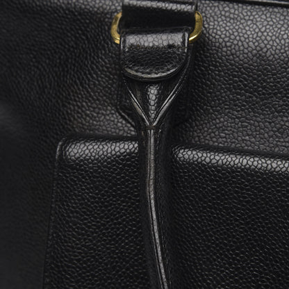 Chanel Caviar CC Tote Black 12 of 14