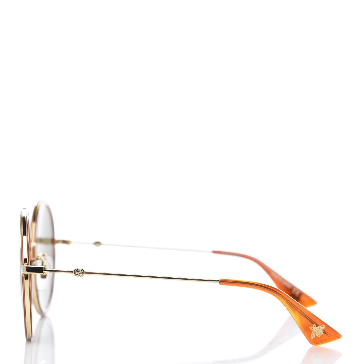 Gucci Round Sunglasses GG0061S Tortoise 3 of 9