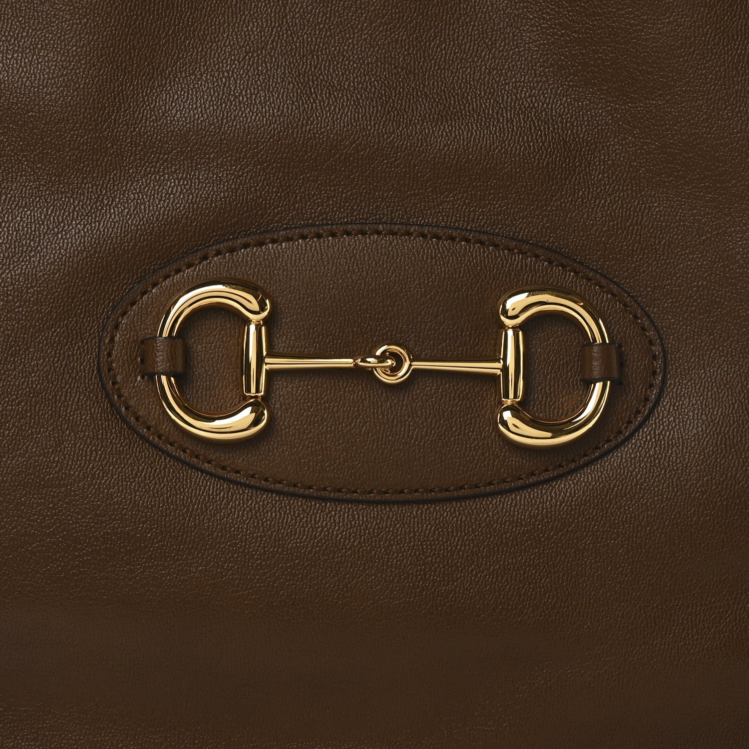 Gucci New Sakai Calfskin Lux Large Horsebit 1955 Tote Bag Brown Sugar 8 of 10