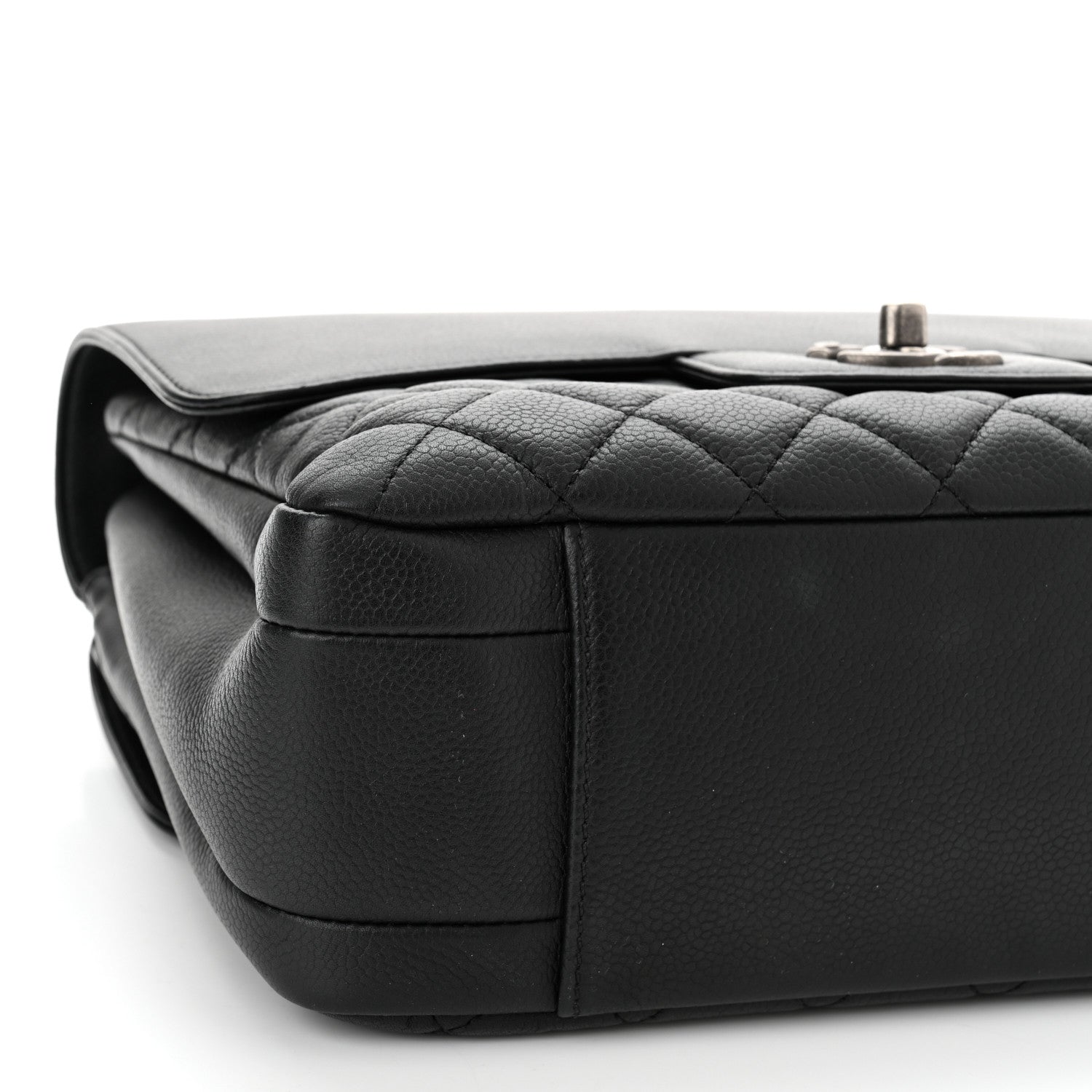 Chanel Caviar Quilted All About Flap Bag Black 9 of 12