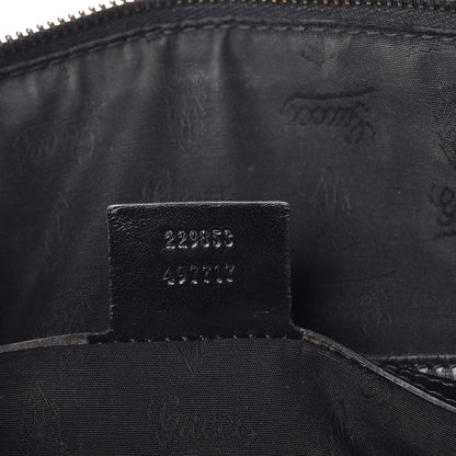 Gucci Imprime Monogram Medium Joy Stud Boston Black 7 of 9